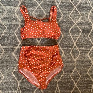 Maternity two piece bathing suit